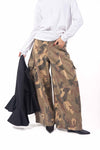 Pantaloni Cargo Barrel Fit Camouflage donna Tensione in - 1
