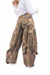 Pantaloni Cargo Barrel Fit Camouflage donna Tensione in - 2