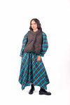 Gonna Midi Asimmetrica a Quadri Tartan donna Miss love - 6