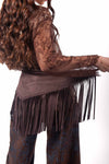 Pantaloni Jacquard Floreale con Pareo donna Miss love - 2