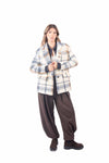Blazer Bouclé Check Panna donna Miss love - 1