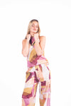 Top Halter con stampa geometrica donna Maryley - 1