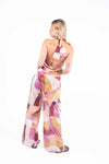 Top Halter con stampa geometrica donna Maryley - 3
