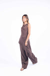 Pantalone Wide Leg in Cupro donna Maryley - 4