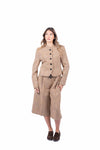 Giacca Strutturata in Tweed Cammello donna Maryley - 6