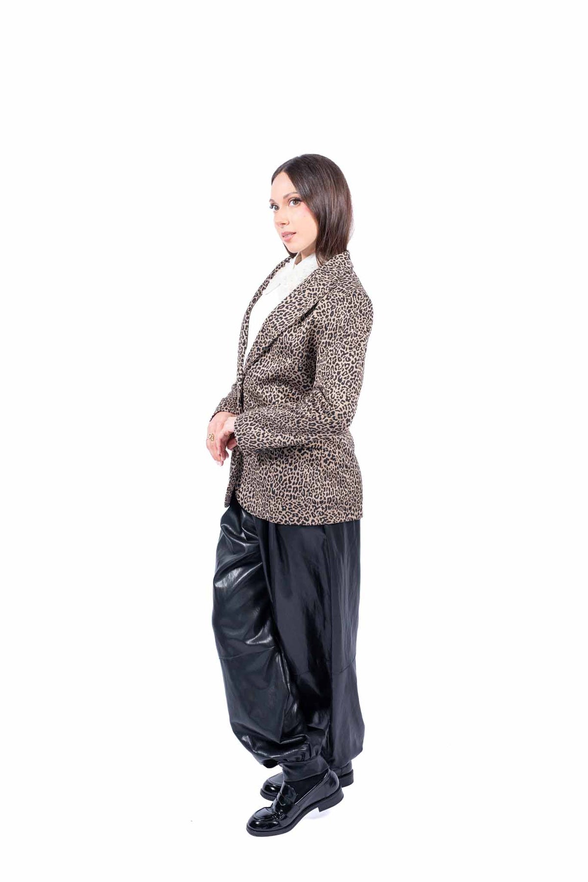 Blazer Sartoriale Animalier donna Maryley - 3
