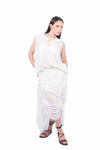 Top con Applicazione Floreale Panna donna Maryley - 2