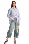 Jeans Wide Leg Effetto Vissuto donna Tensione in - 2