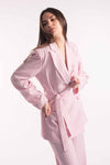 Completo Gessato Rosa donna Miss love - 4