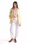 Blazer Giallo con Cintura donna Miss love - 2