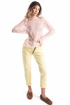 Blusa in Pizzo Semitrasparente Rosa donna Miss love - 2