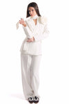 Completo Bianco con Fiore donna Miss love - 4