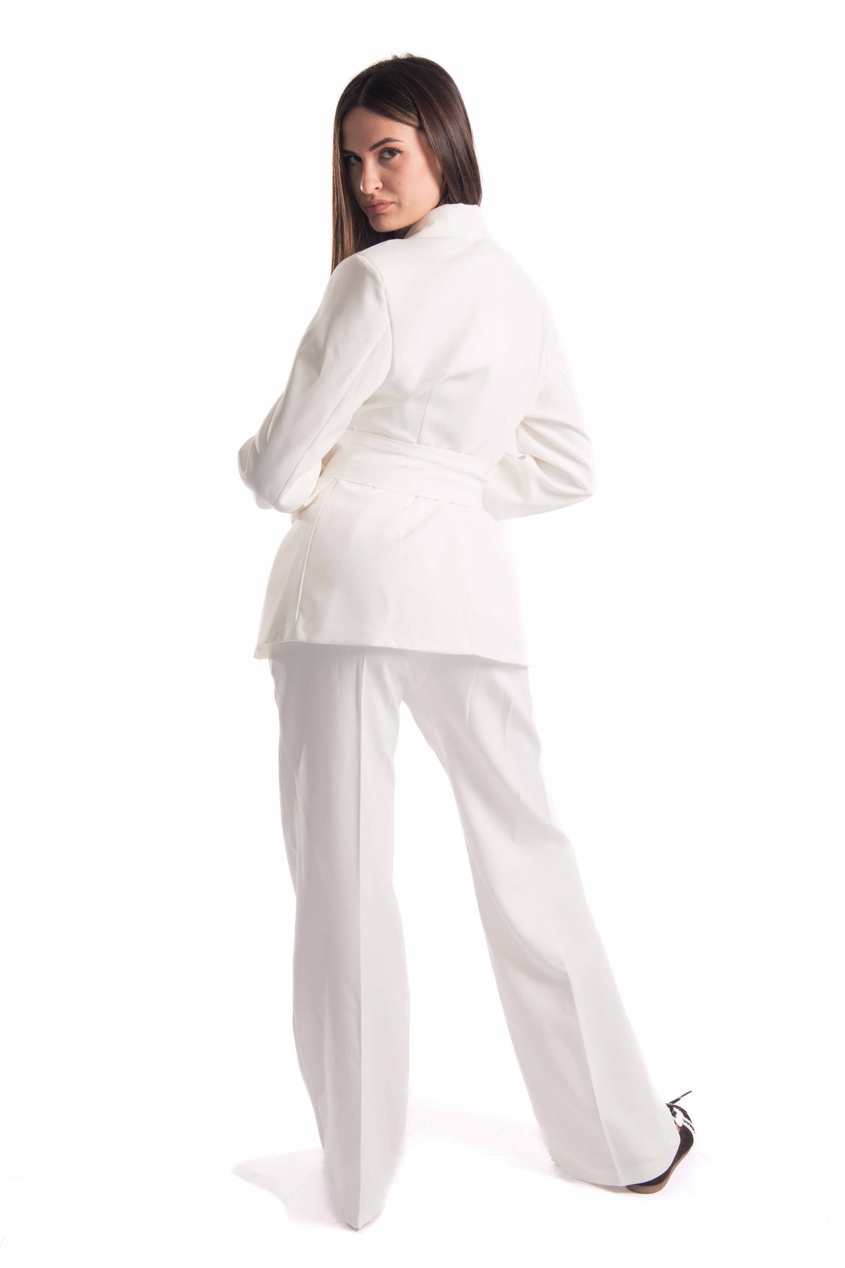 Completo Bianco con Fiore donna Miss love - 3