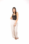Corsetto in Pizzo Nero donna Tensione in - 5