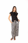 Gilet Strutturato Nero donna Tensione in - 1