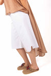Bermuda Denim Bianco donna Tensione in - 1