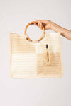 Borsa Intrecciata in Rafia donna Miss love - 1