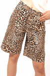 Bermuda Stampa Animalier donna Tensione in - 1