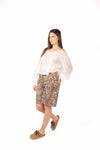 Blusa Shiffer Panna donna Tensione in - 1
