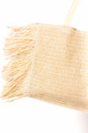 Beach Bag Frange Naturale donna Miss love - 3