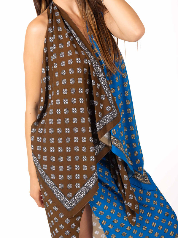 Top Foulard Morocco da donna Tensione in