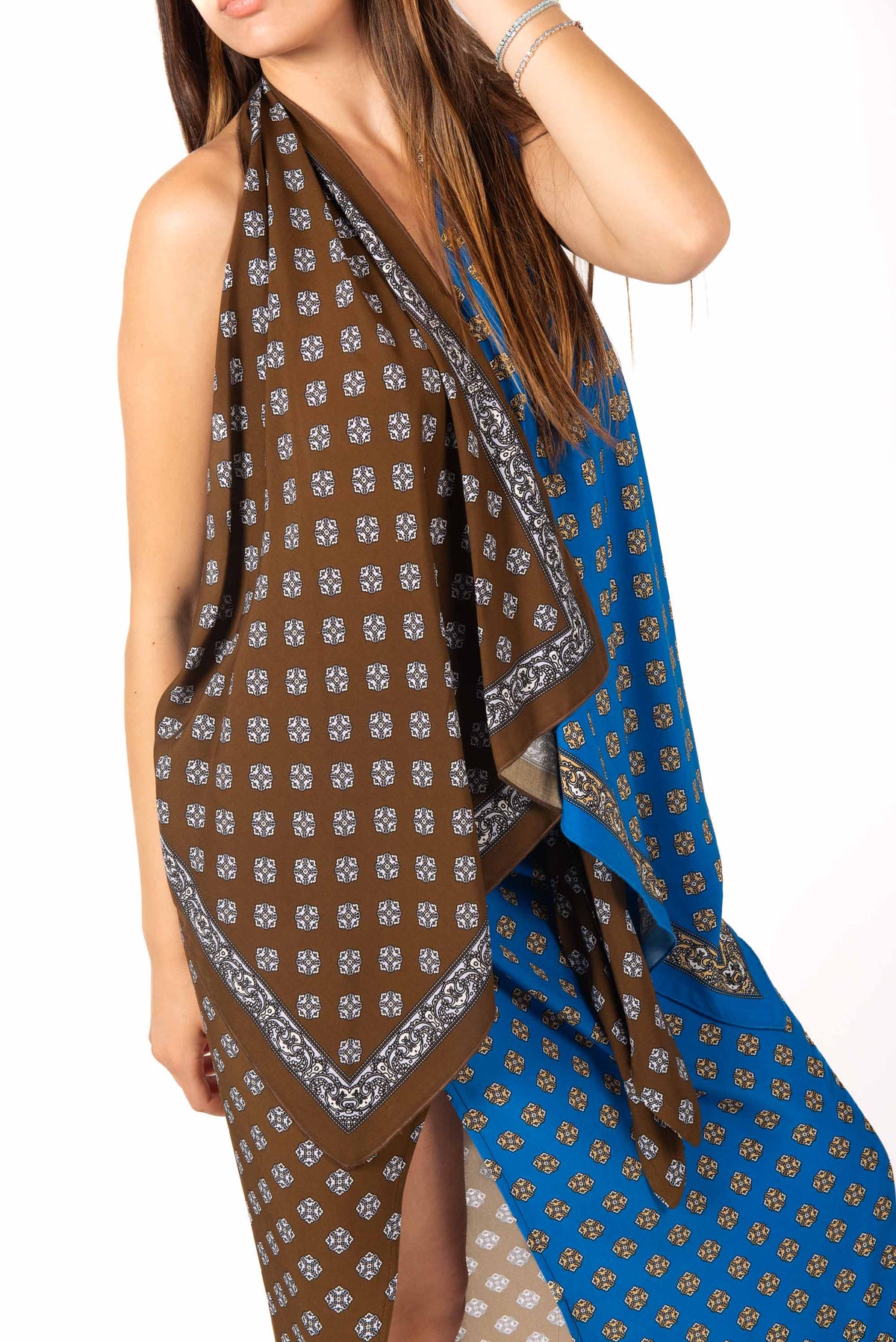 Top Foulard Morocco donna Tensione in - 1