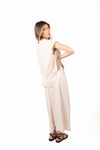 Pantaloni Wide Beige donna Miss love - 3