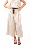 Pantaloni Wide Beige donna Miss love - 1