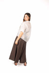 Camicia Ricamata Panna donna Miss love - 4