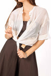 Camicia Ricamata Panna donna Miss love - 1