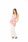 Pantaloni Bianchi con Coulisse donna Miss love - 5