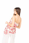 Top Lingerie Stampa Floreale con Pizzo donna Miss love - 3