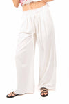 Pantaloni Bianchi con Coulisse donna Miss love - 1