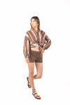 Camicia a Righe donna Miss love - 3