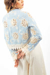 Camicia Cropped Macramè donna Miss love - 4