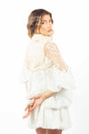 Bomber Leggero Mix Pizzo donna Miss love - 2