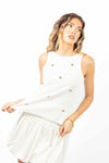 Canotta a Costine con Applicazioni donna Miss love - 4