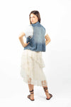 Gilet Denim Military Style donna Miss love - 4