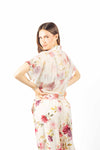 Camicia Cropped Floreale donna Miss love - 5