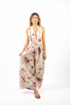 Tuta Floreale con Scollo a V donna Miss love - 3