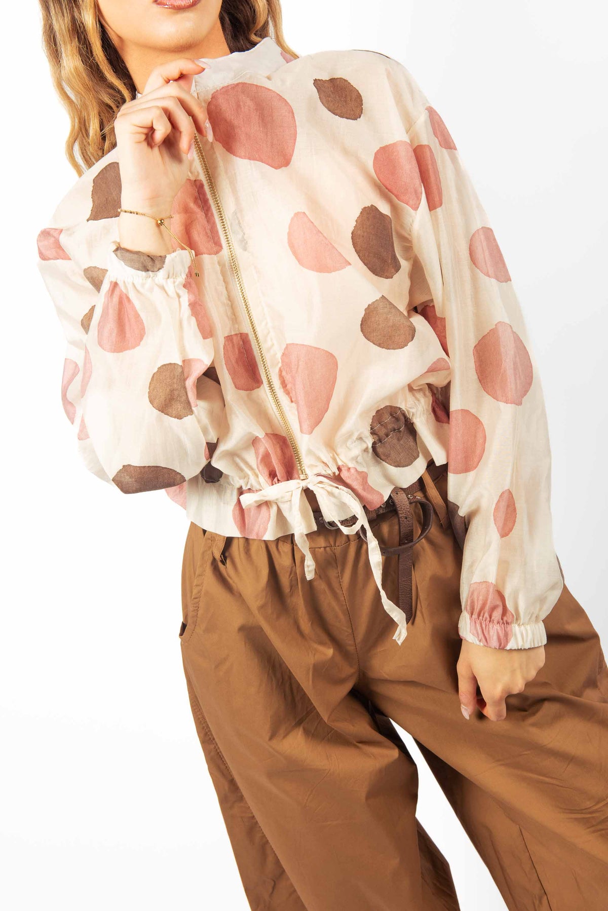 Bomber Pois Leggero donna Miss love - 1