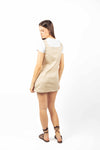 Abito Smanicato con T-Shirt Sabbia donna Miss love - 2