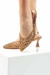 Slingback Intrecciata Bronzo donna Ovye - 4