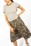 Bermuda Cargo Camouflage donna Miss love - 3