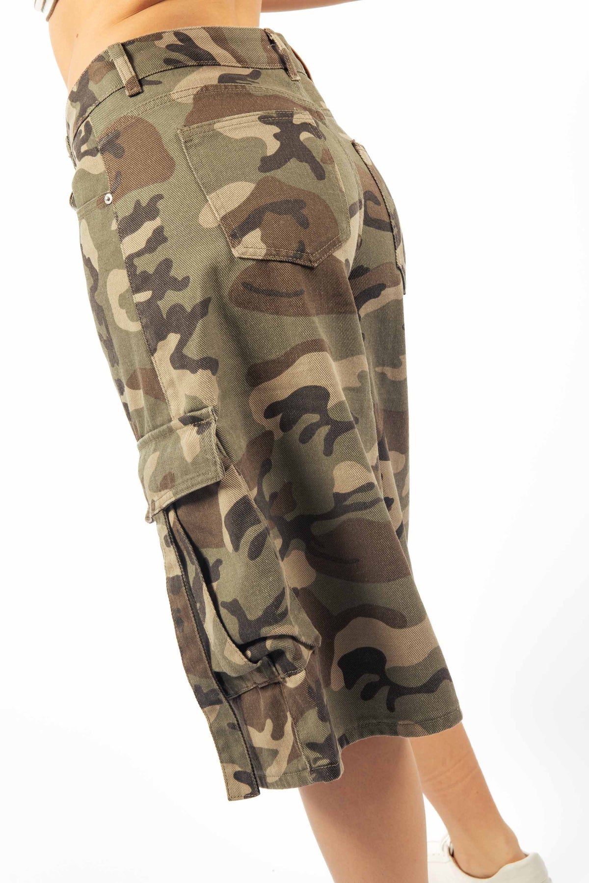 Bermuda Cargo Camouflage donna Miss love - 6