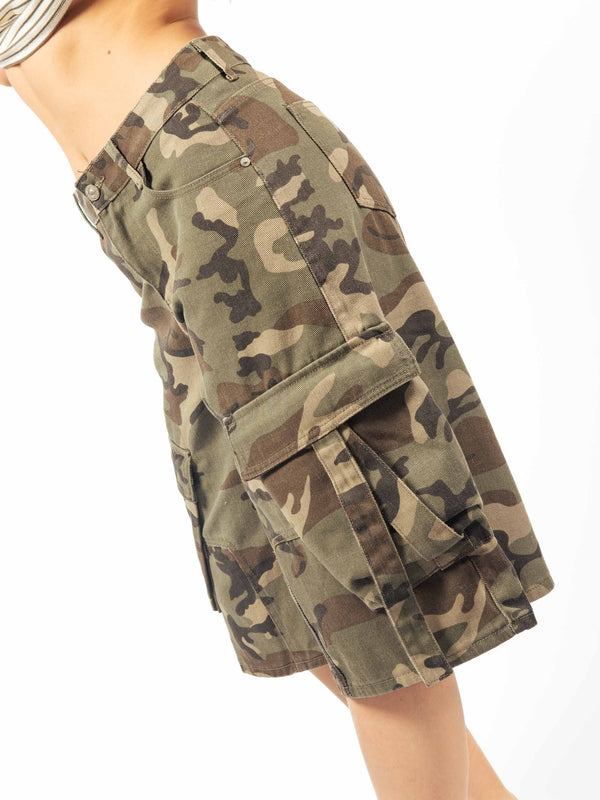 Bermuda Cargo Camouflage da donna Miss love