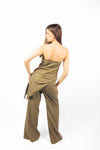 Top a Fascia Asimmetrico con Spilla donna Maryley - 5