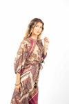 Camicia Leggera Stampa Etnica donna Tensione in - 3