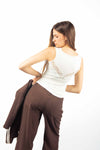 Top Lingerie con Pizzo Bianco donna Maryley - 3