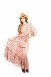 Blusa Floreale con Smock e Pizzo donna Tensione in - 1